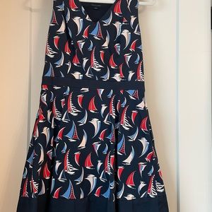 Tommy Hilfiger sailboat print dress Size 8